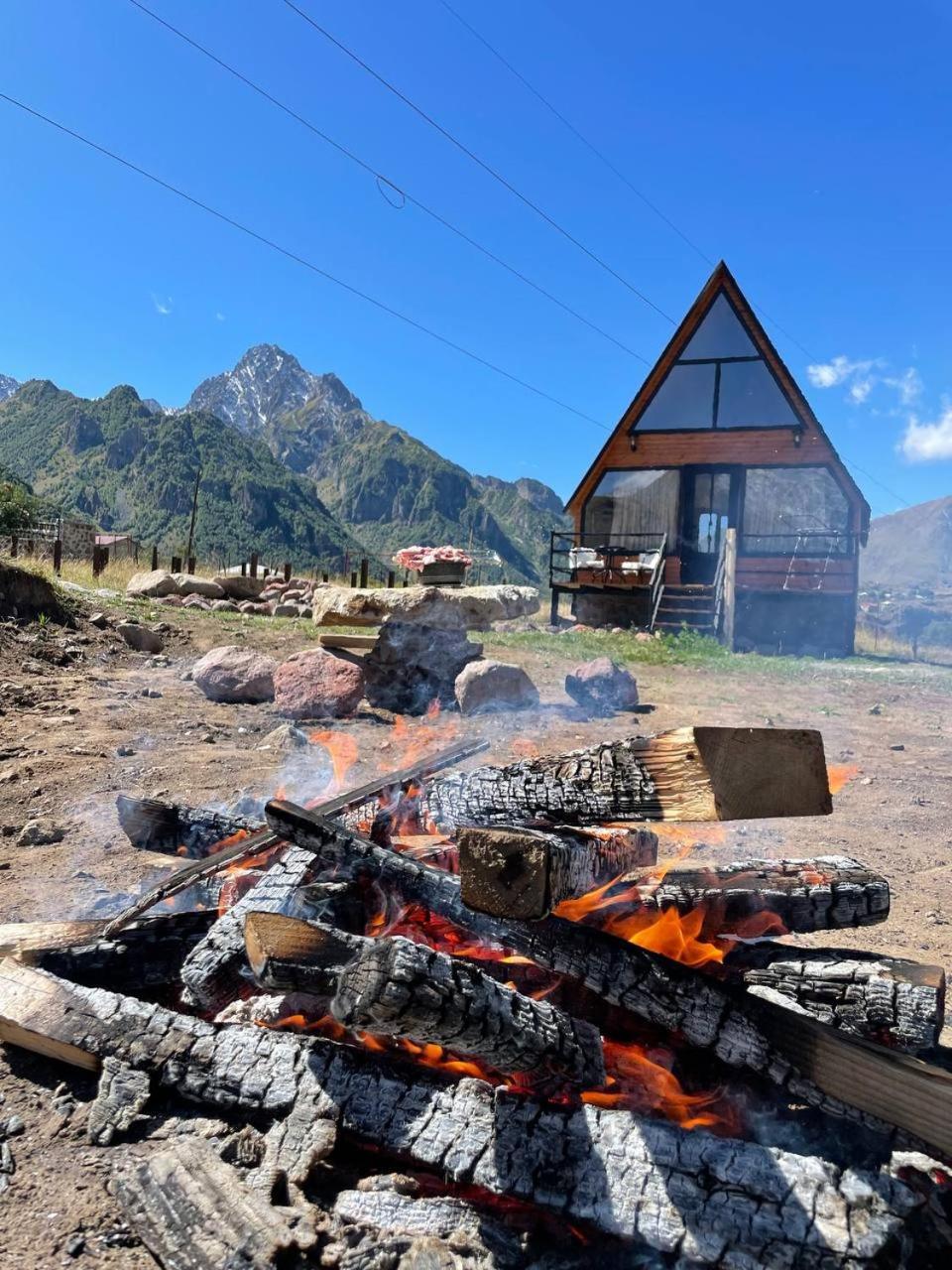 Mtisguli Cottages Kazbegi Exterior foto