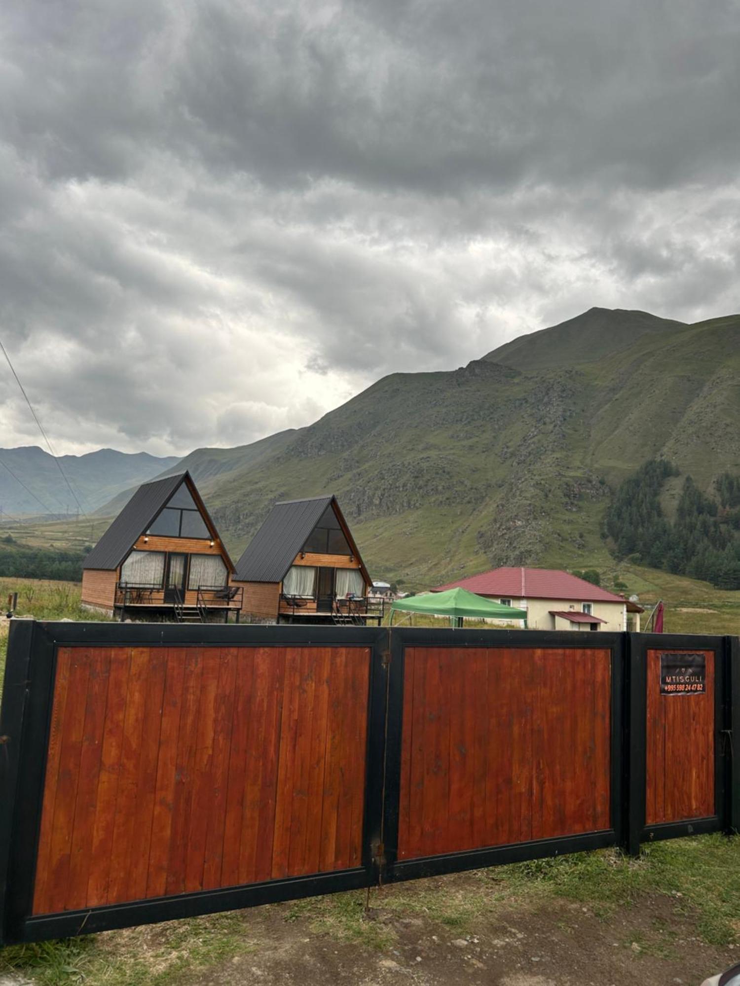 Mtisguli Cottages Kazbegi Exterior foto